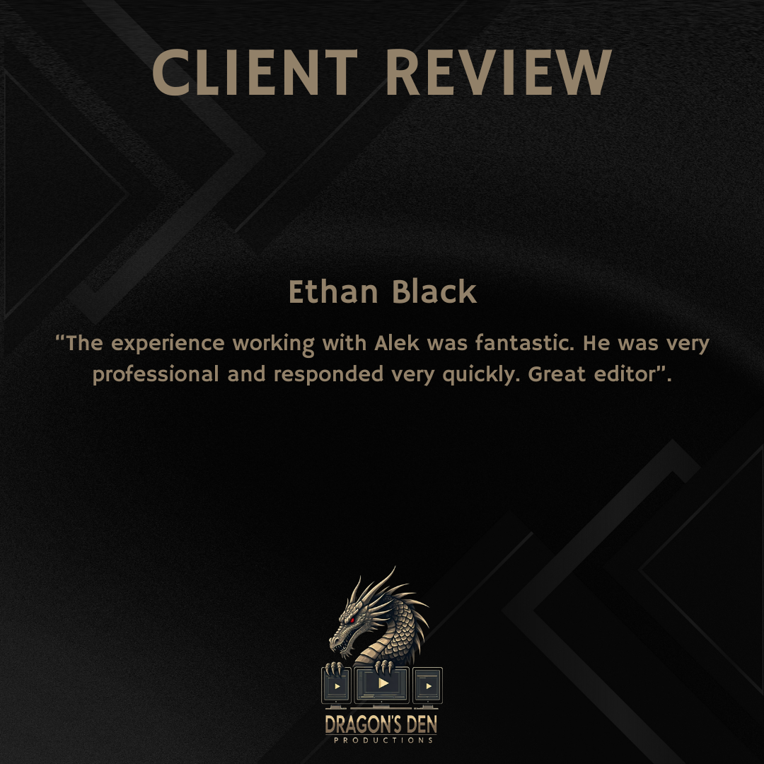 Ethan Black Testimonial